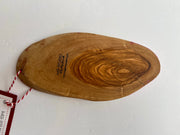 Olive Wood Mini Charcuterie Board: Pink Resin Serving Board